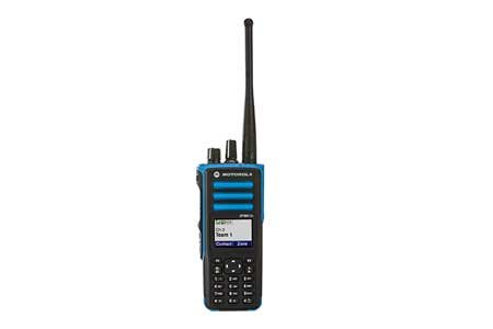 Motorola intrinsically safe two way radios