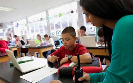Two-way radios for schools