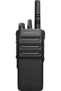 Motorola R7 Two Way Radio On Keypad