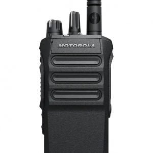 Motorola R7 Two Way Radio On Keypad