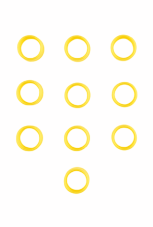 Antenna ID Bands - Yellow