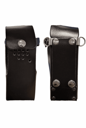 Hard Leather Carry Case with Belt Clip