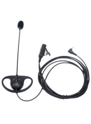 D-Shape Shell EP w/ Boom Mic & Inline PTT