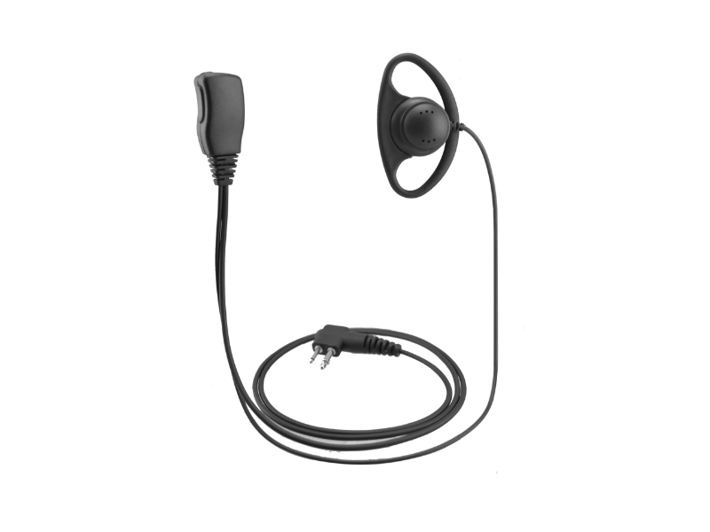 image of motorola D-shape earpiece